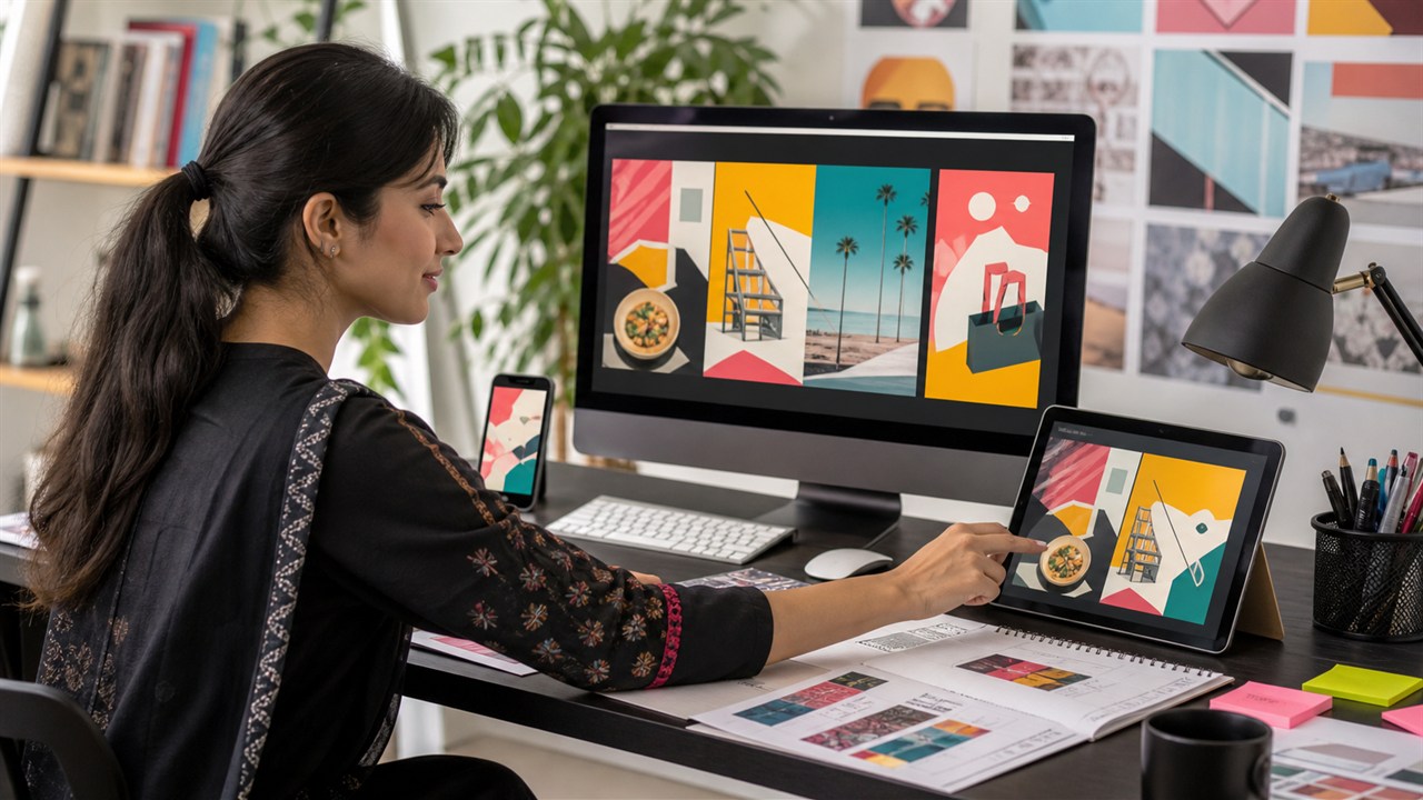 Social media campaign design for a Mirpur brand