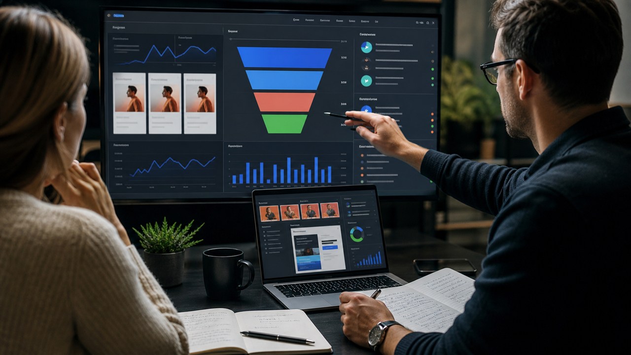 Paid advertising and qualified lead analysis