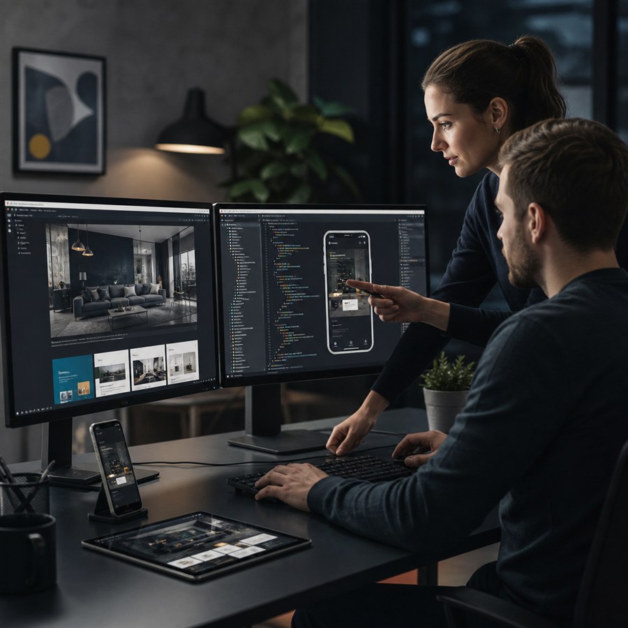 Web designers building responsive desktop and mobile experiences